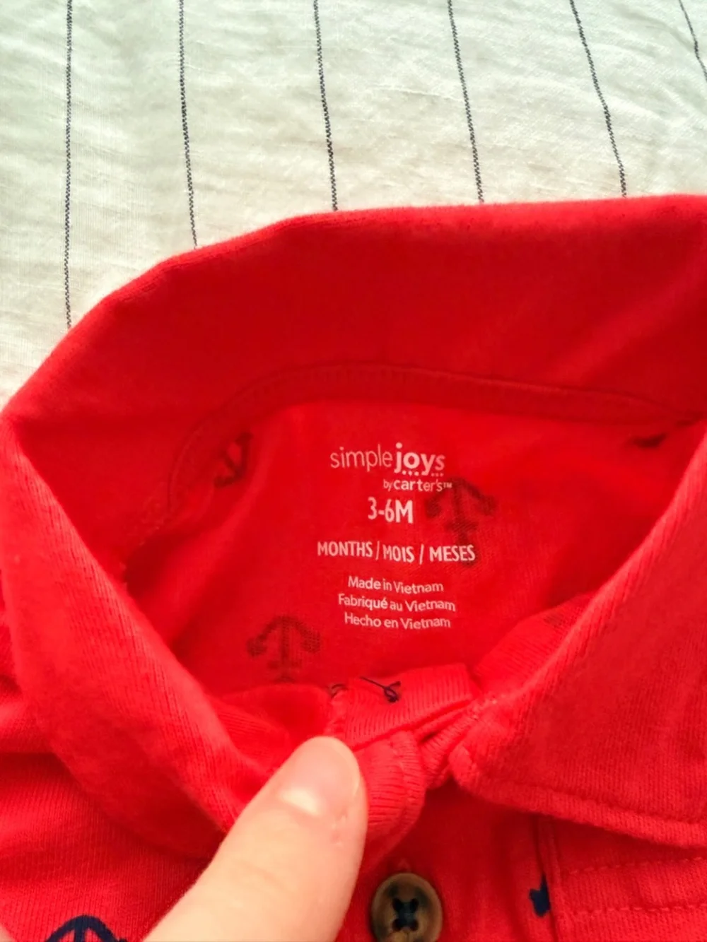 Carter's 2-Pack Baby Rompers - Picture 4 of 4